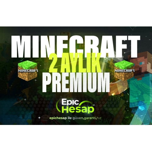  2 Aylık Minecraft Premium + Garanti